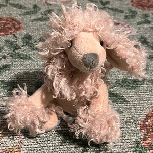 Mon ami pink poodle plush
